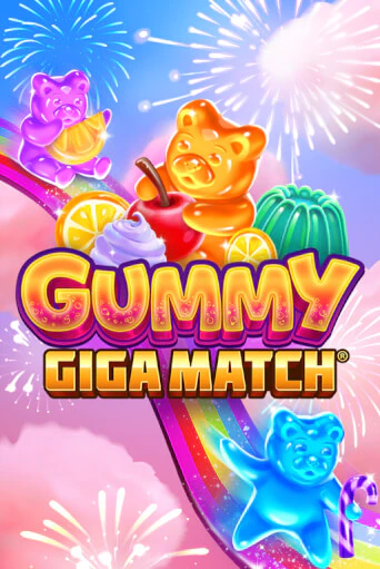 Gummy Giga Match poster in the LEON Casino lobby